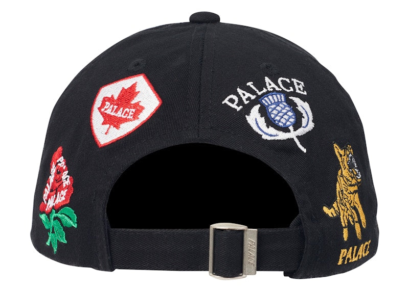 Palace Rugger Bugger 6-Panel Black