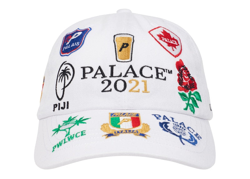 Palace Rugger Bugger 6-Panel White