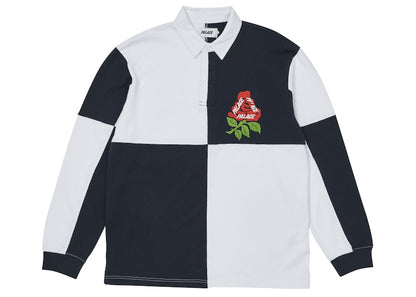 Palace Rugger Bugger Rugby White/Navy