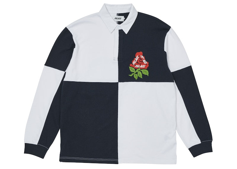 Palace Rugger Bugger Rugby White/Navy