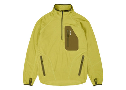 Palace Run It 1/2 Zip Thermal Track Jacket The Deep Green