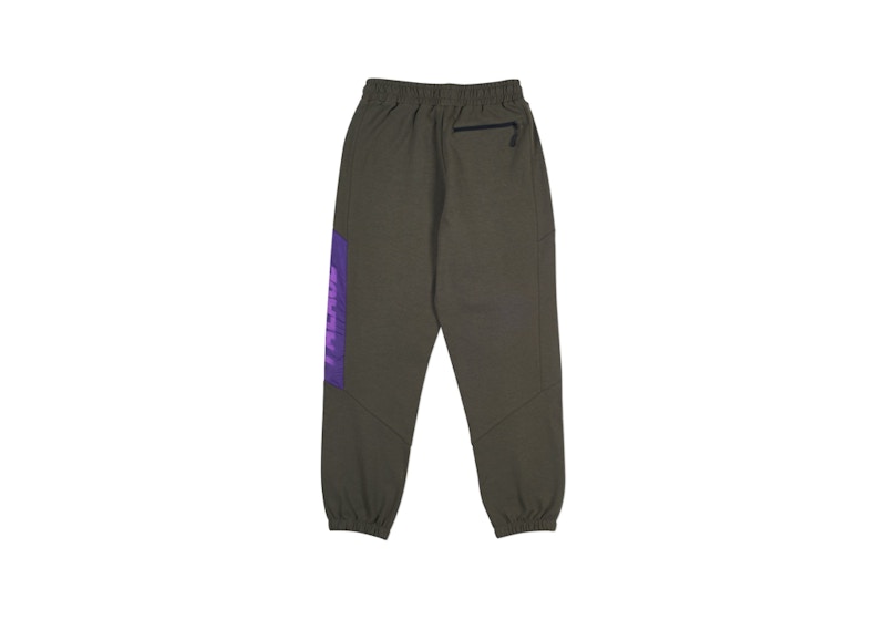 Palace S-Layer Track Joggers Olive/Purple