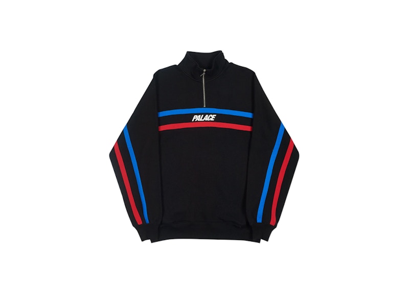 Palace S-Line Quarter Zip Black