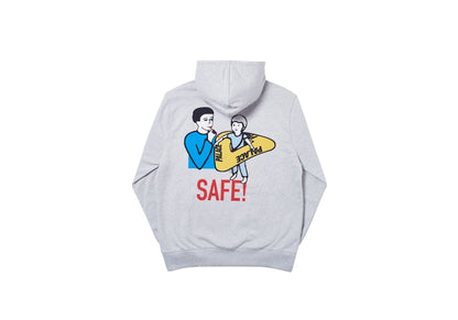 Palace Safe T Hood Grey Marl