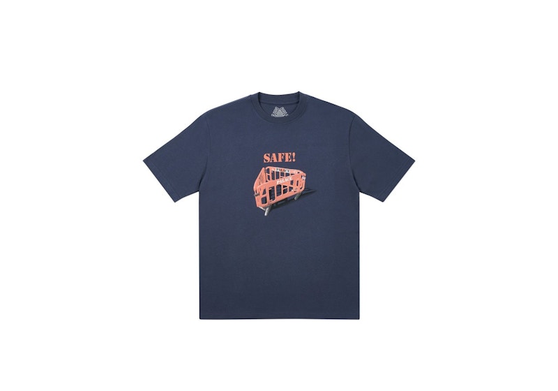 Palace Safety T-shirt Navy