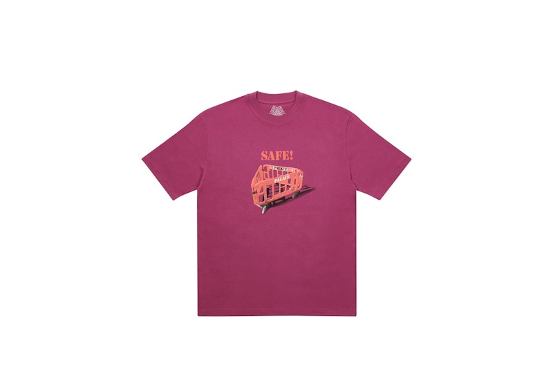 Palace Safety T-shirt Wine
