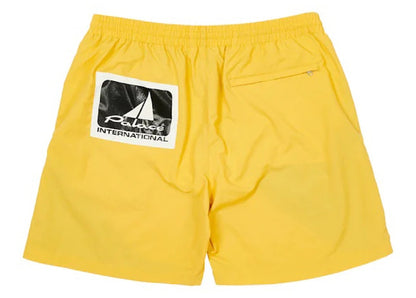 Palace Sail Shorts Green/Yellow/Black