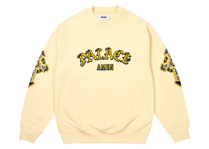 Palace Saints Crew Soft White