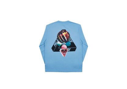 Palace Sans Ferg Longsleeve T-shirt Cornflower Blue