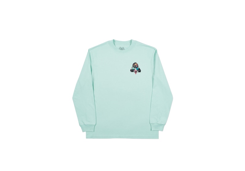 Palace Sans Ferg Longsleeve T-shirt Duck Egg Blue
