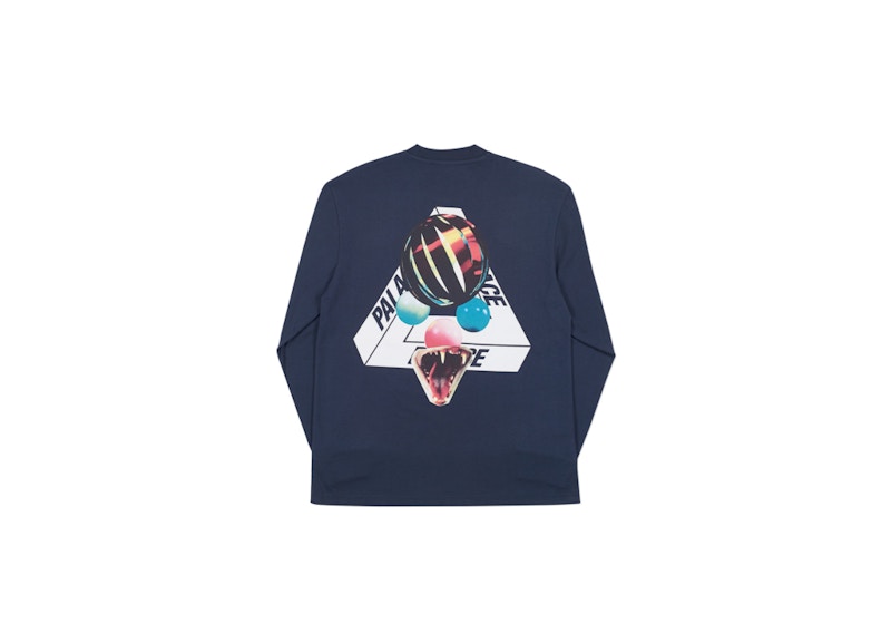 Palace Sans Ferg Longsleeve T-shirt Navy