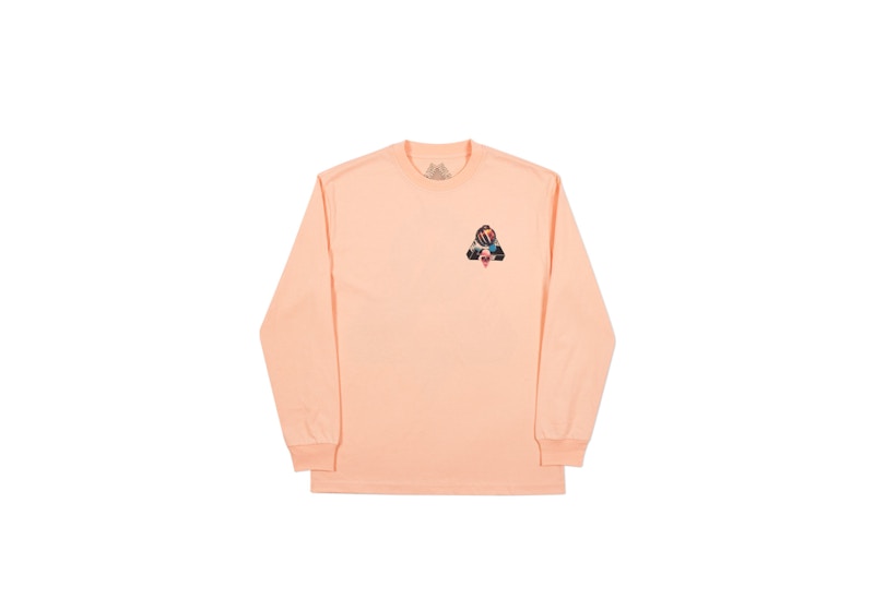 Palace Sans Ferg Longsleeve T-shirt Peach