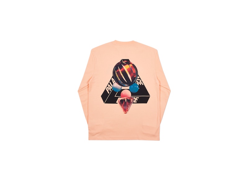 Palace Sans Ferg Longsleeve T-shirt Peach