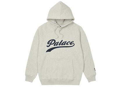Palace Satin Hood Grey Marl
