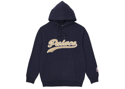 Palace Satin Hood Navy