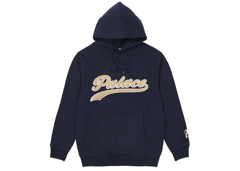 Palace Satin Hood Navy