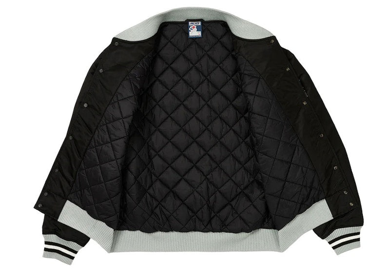 Palace Satin The Arena Jacket Black