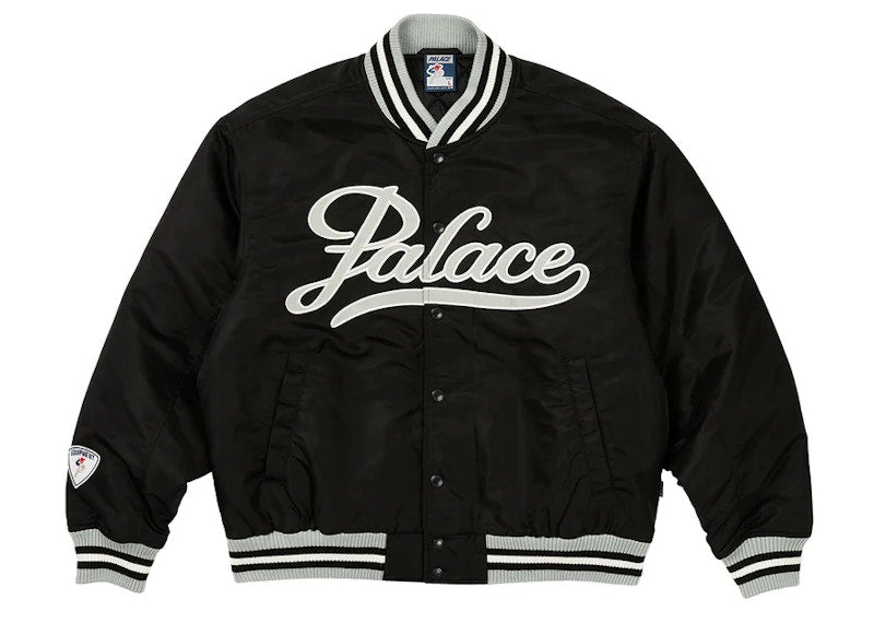 Palace Satin The Arena Jacket Black