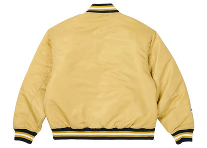 Palace Satin The Arena Jacket Gold