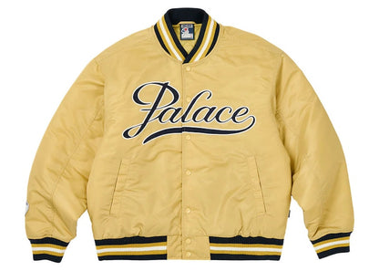 Palace Satin The Arena Jacket Gold