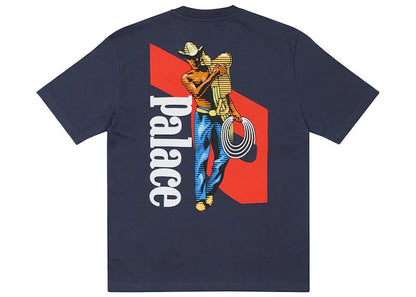 Palace Saves T-shirt Navy