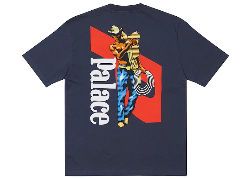 Palace Saves T-shirt Navy