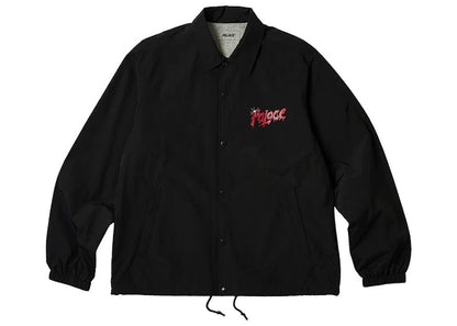 Palace Scratchy Coach Jacket Black