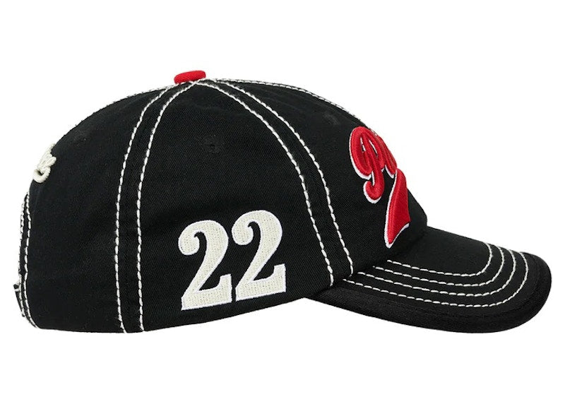 Palace Script 6-Panel Black