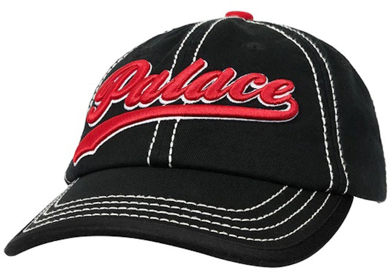 Palace Script 6-Panel Black