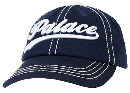 Palace Script 6-Panel Navy