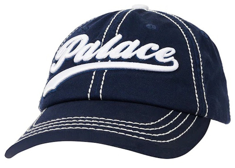 Palace Script 6-Panel Navy