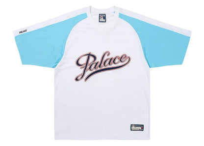 Palace Script Jersey White