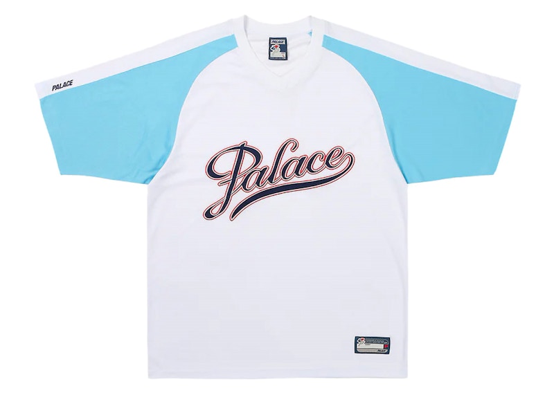 Palace Script Jersey White
