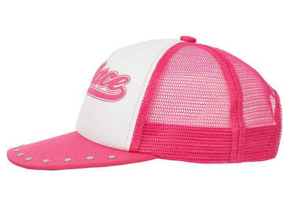 Palace Script Mesh Back 5-Panel Pink