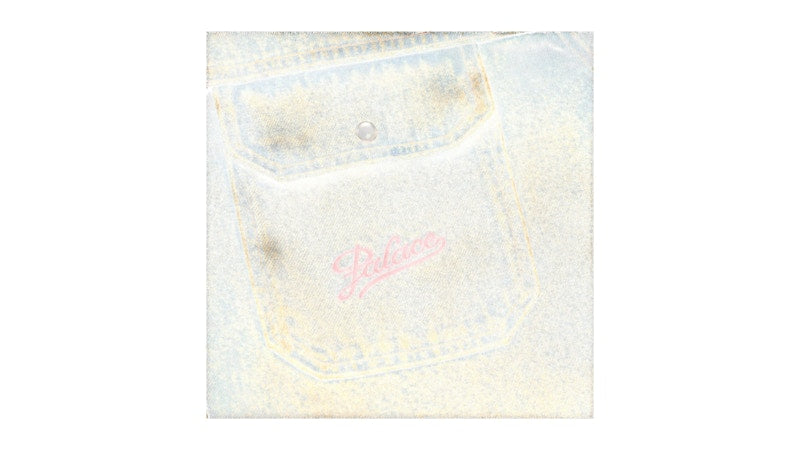 Palace Scripty Denim Shirt Sand Wash Indigo