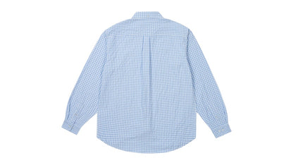 Palace Seersucker Oxford Shirt Blue Gingham