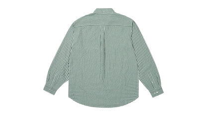 Palace Seersucker Oxford Shirt Green Gingham