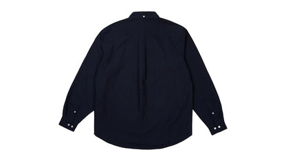 Palace Seersucker Oxford Shirt Navy