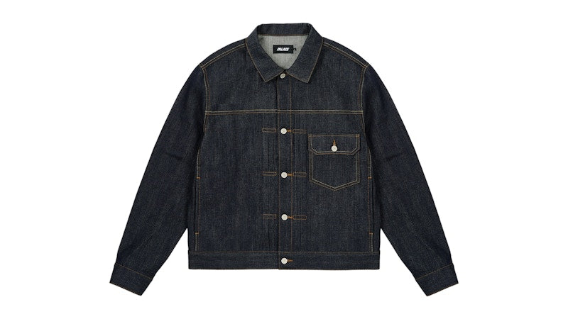 Palace Selvedge Denim Jacket Raw Denim