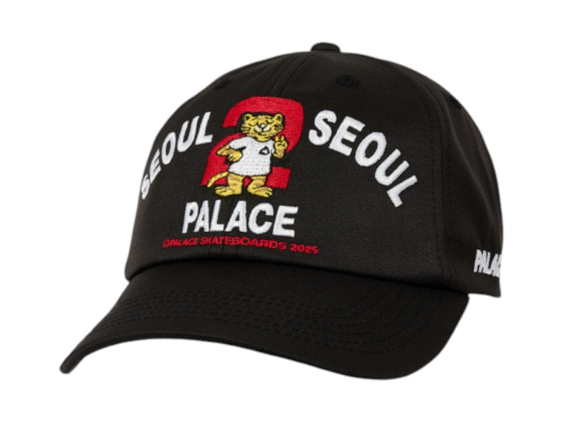 Palace Seoul 2 Seoul 6-Panel Cap Black