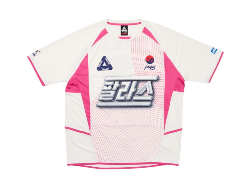 Palace Seoul 2 Seoul Jersey White/Pink