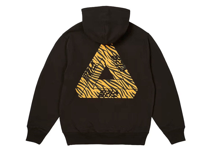 Palace Seoul Exclusive Tri-Ferg Hoodie Black