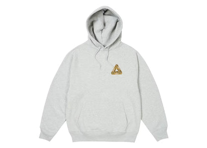 Palace Seoul Exclusive Tri-Ferg Hoodie Heather Grey