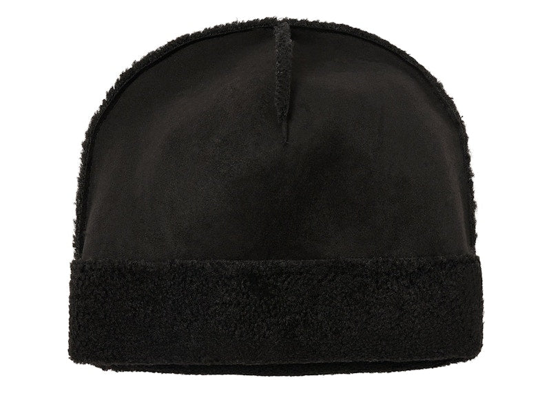 Palace Shearling Beanie Black