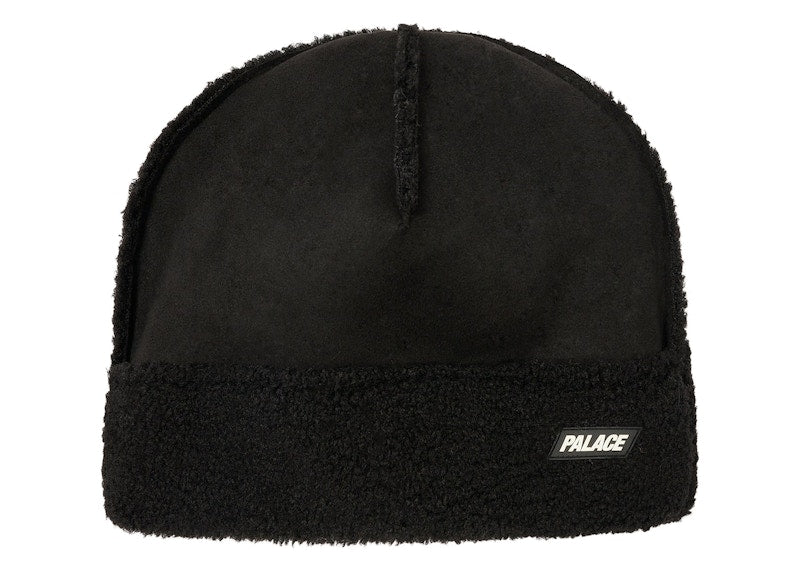 Palace Shearling Beanie Black