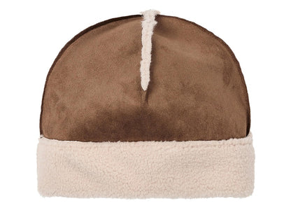 Palace Shearling Beanie Caked Brown