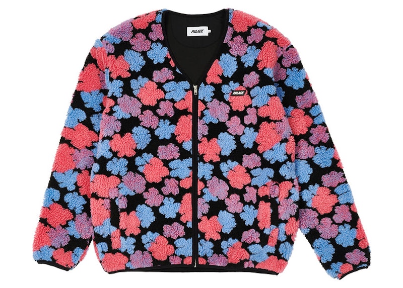Palace Shearling Cardigan Multi