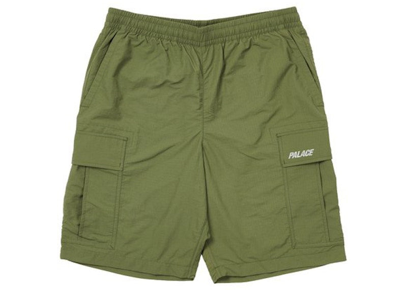 Palace Shell Cargo Shorts (FW21) Olive