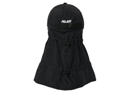 Palace Shell Facemask P 6-Panel Black