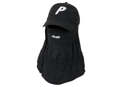 Palace Shell Facemask P 6-Panel Black